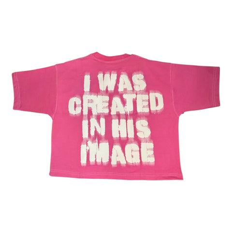 Created In His Image Women Crop