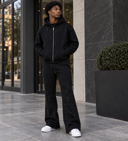 The Stones And Crosses Blackout Joggers