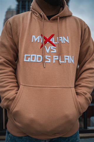 God's Plan Tan Hoodie